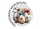 Whimsical Easter Eggs Clipart, an Illustration by Black Bird Studio (Thumbnail 7 of 7)