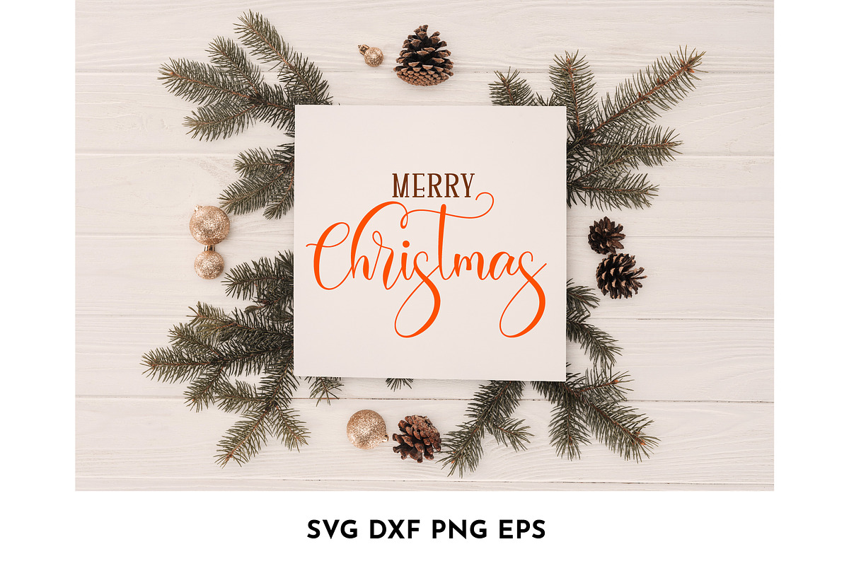 36 Minimalist Christmas Quotes SVG, an Object Graphic by AvaAva (Photo 3 of 22)
