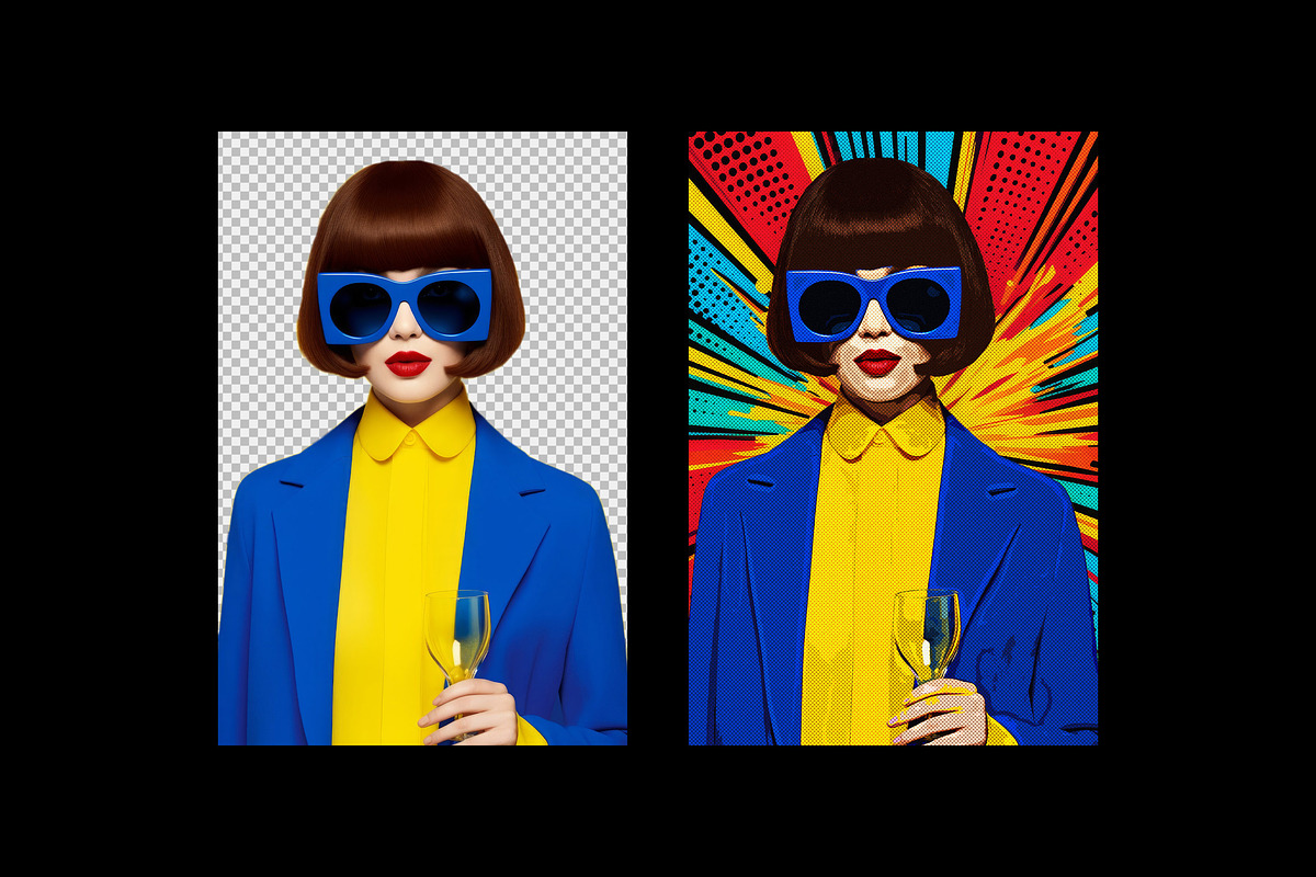 Colorful Pop-Art Photo Effect, a Brushes & More by Design Squad (Photo 5 of 6)