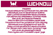 FAST TRACK FONT, a Sans Serif Font by weknow (Thumbnail 7 of 8)