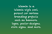 Islamin - Ramadan Font, a Handwritten Font by Iqsiart Studio (Thumbnail 5 of 7)