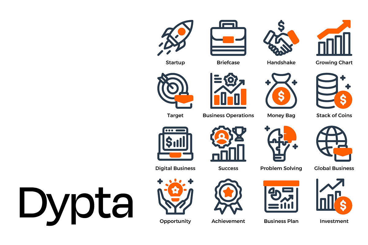 Entrepreneur Icon Set, a Duotone Icon by Eklip Studio (Photo 4 of 4)