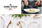 12 Food Industry Logos Hand Painted, a Branding & Logo Template by Liviu (Thumbnail 3 of 5)