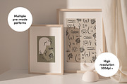 Feminine Neutrals, a Pattern Graphic by Geometrica Bureau (Thumbnail 3 of 9)