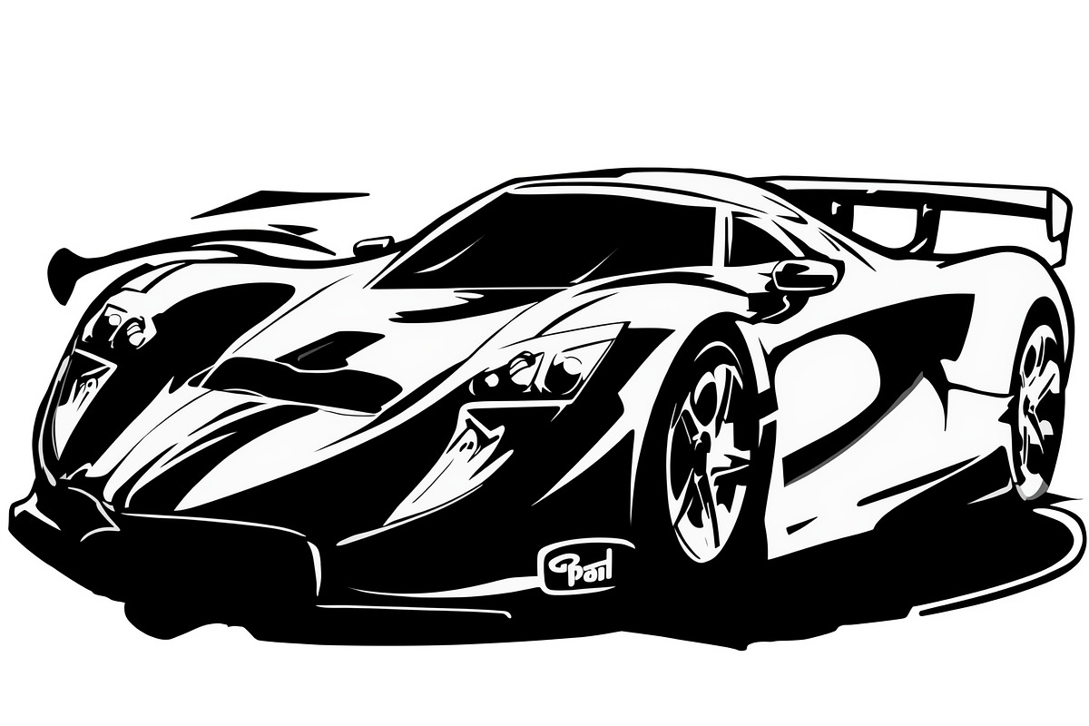 Fast Car Silhouette bundle, an Illustration by Designer_Momina (Photo 5 of 9)