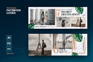 Travel Facebook Cover Template, a Social Media Template by Youwes Template