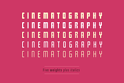Cinematic retro sans (12 fonts), a Sans Serif Font by SelfBuild Type (Thumbnail 4 of 10)