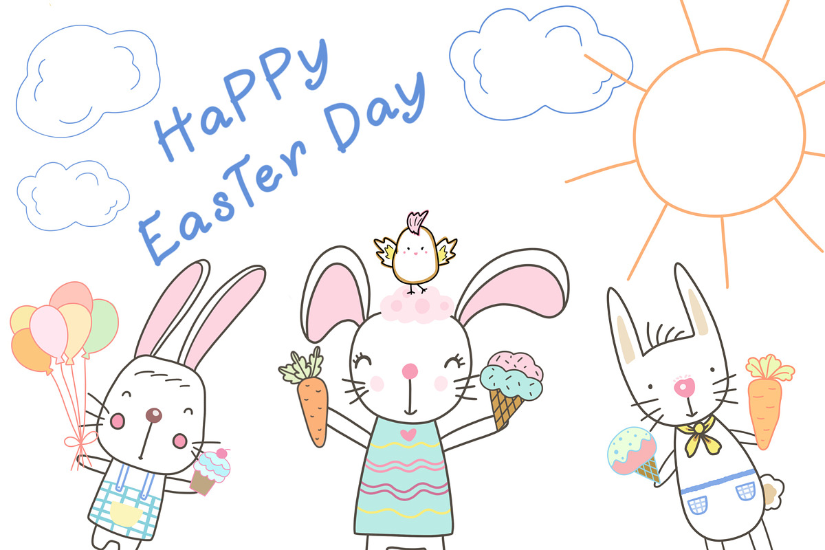 Cheerful Little Bunny, a Brush Add-On by Sense Library (Photo 3 of 7)