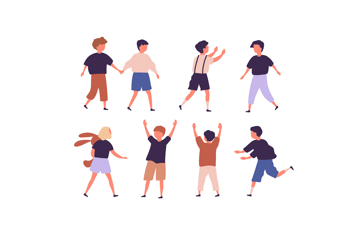 Children playing, outdoor activities, a Person Illustration by Good Studio (Photo 3 of 3)