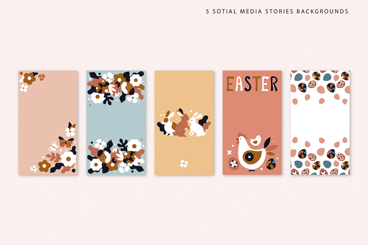 Modern Easter Graphic Collection, an Illustration by 12pm-am (Photo 8 of 11)