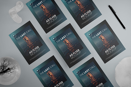 A5 Flyer Mockup