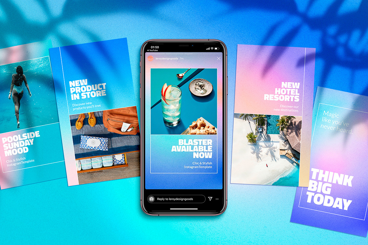 BLASTER - Canva Instagram Template, a Social Media Template by LEROY Design (Photo 3 of 4)