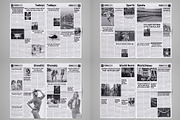 Newspaper Design Bundle - 6 in One, a Magazine Template by Miyaji75 (Thumbnail 4 of 13)