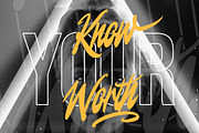 Flicktoy - Brush Script Font, a Script Font by Letterhend Studio (Thumbnail 7 of 9)
