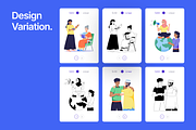 Animated Multicultural Illustrations, a Person Illustration by Prosymbols (Thumbnail 3 of 11)