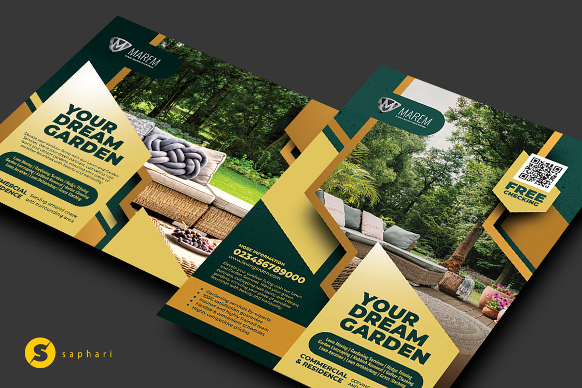 Lawn and Garden, a Flyer Template by Saphari (Photo 1 of 3)