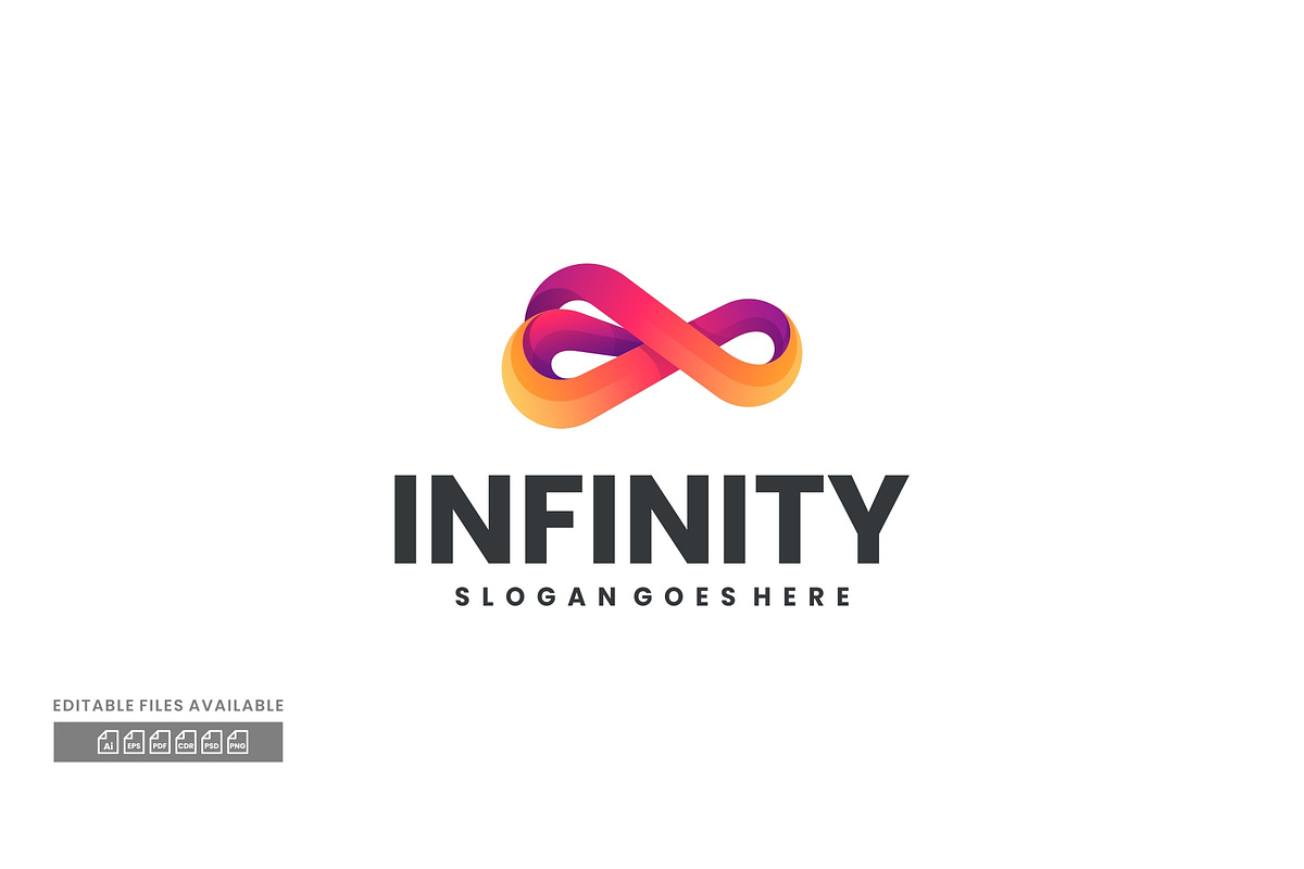Infinity Gradient Colorful Logo, a Branding & Logo Template by ivan_artnivora