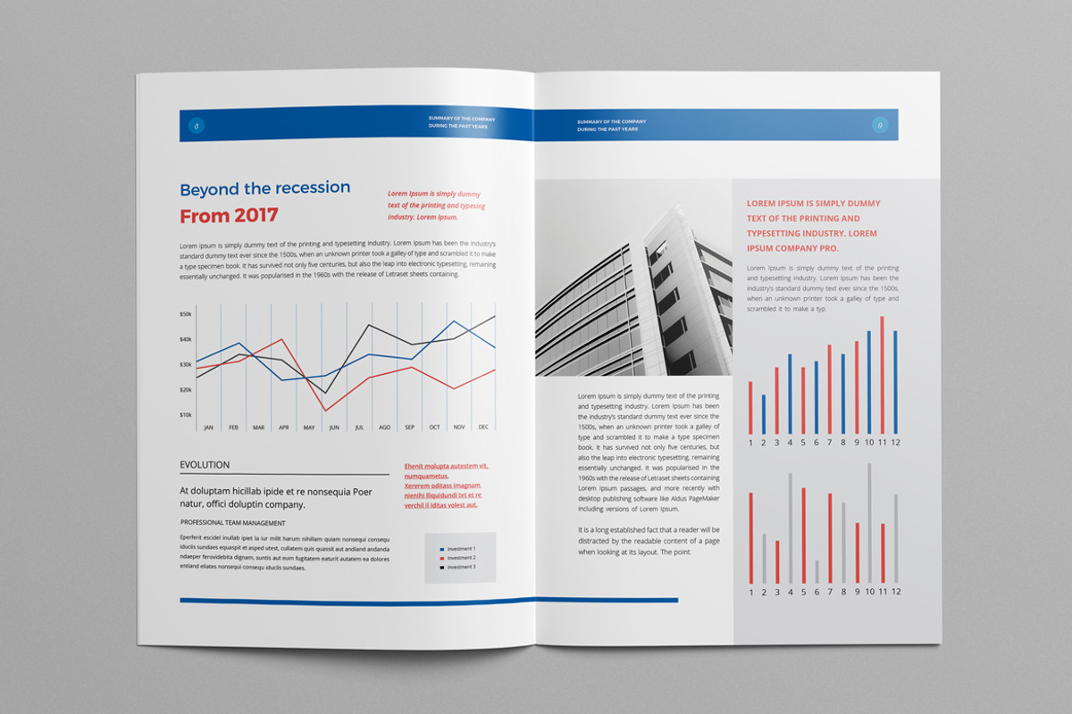 Annual Report, a Brochure Template by Pro-Gh (Photo 6 of 14)