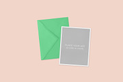 Minimal Greeting Card Envelope, an Advertising Mockup by Xtrahive (Thumbnail 3 of 7)