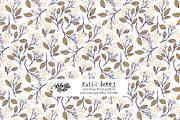 Rustic Berry Pattern, a Pattern Graphic by Webvilla Studio (Thumbnail 1 of 5)