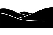 Minimal Landscape Silhouette, an Object Graphic by Designer_Momina (Thumbnail 7 of 19)