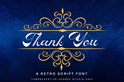 Rocha Swaty - Retro Script Font, a Script Font by Dhabee (Thumbnail 4 of 15)