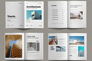 Architecture Portfolio Layout, a Brochure Template by ContestDesign (Thumbnail 2 of 3)