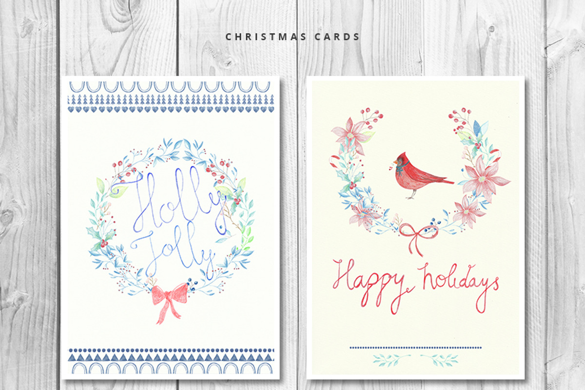 Hand Drawn Christmas Elements, an Illustration by RoxanaMihis (Photo 2 of 5)