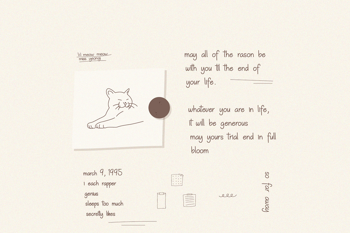 Payung Terik Script Handwritten, a Script Font by infernostudio3 (Photo 6 of 10)