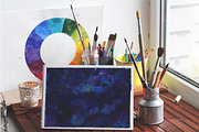 Space watercolor textures, a Texture Graphic by Anna's Creative Store (Thumbnail 4 of 5)
