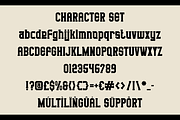Rust Barrel Slab Industrial Typeface, a Slab Serif Font by PutraCetol Studio (Thumbnail 5 of 5)