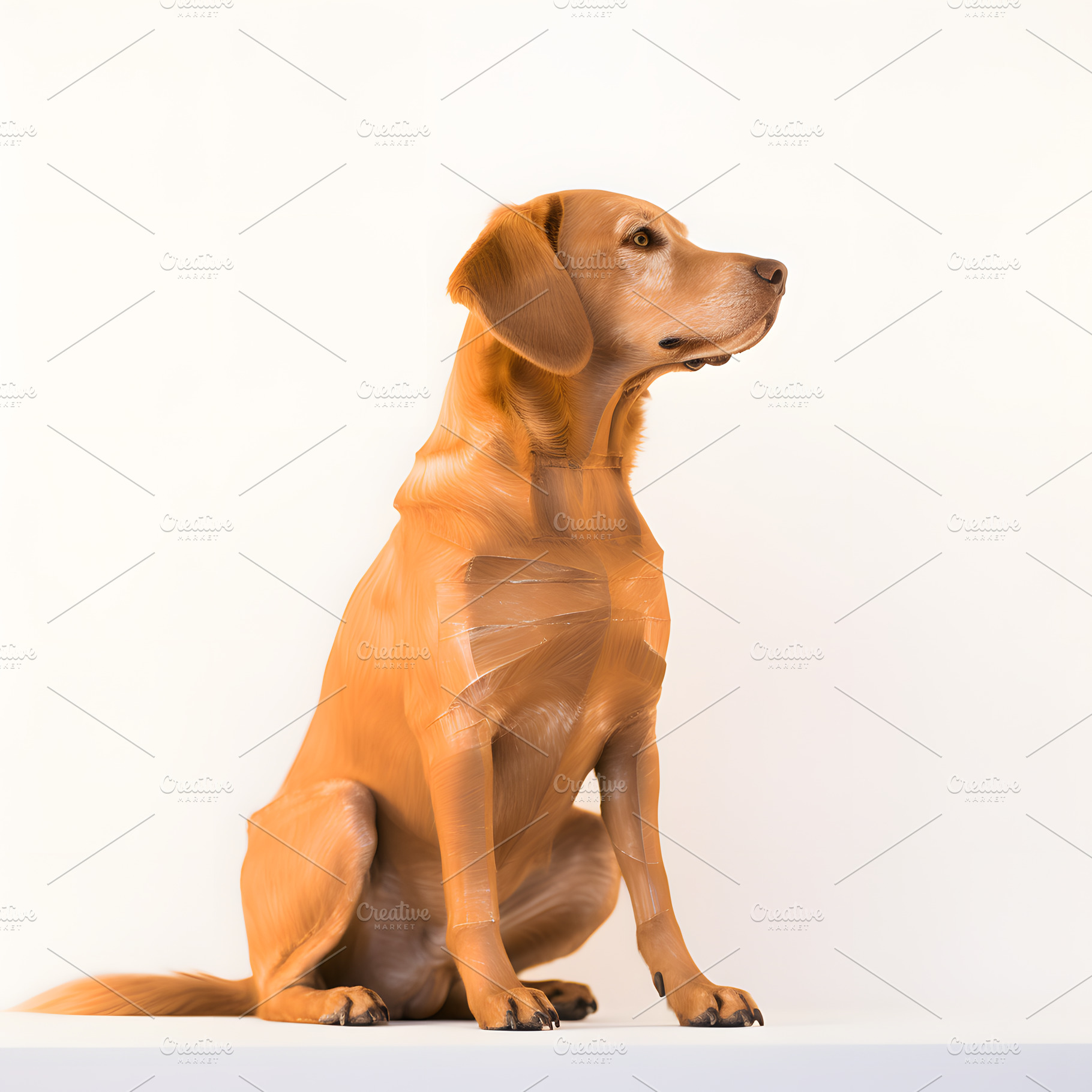 Labrador Retriever Brown Dog, an Animal Photo by NimraAmjad