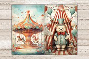 Circus Junk Journal Paper | Carnival, a Person Illustration by GlamArtZhanna (Thumbnail 5 of 10)