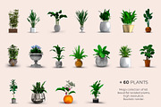 60 PSD Beautiful isolated plants, a Household Mockup by JAZZ STUDIO (Thumbnail 6 of 7)