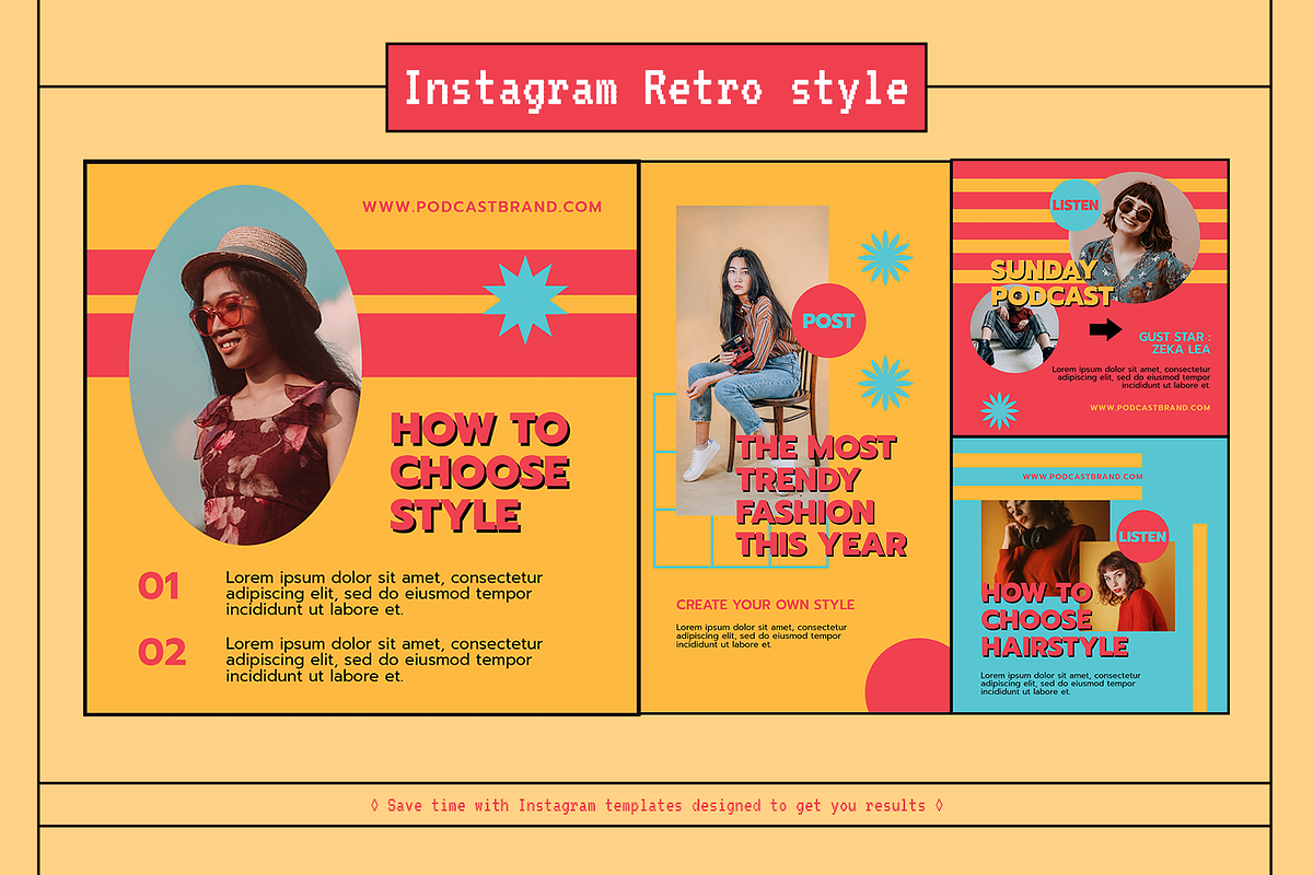 Srineza Instagram Template, a Social Media Template by Creatchees.std (Photo 4 of 5)