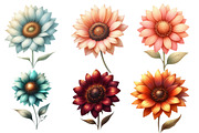 Whimsical Sun flower spring Clipar, an Illustration by Designworld (Thumbnail 3 of 5)