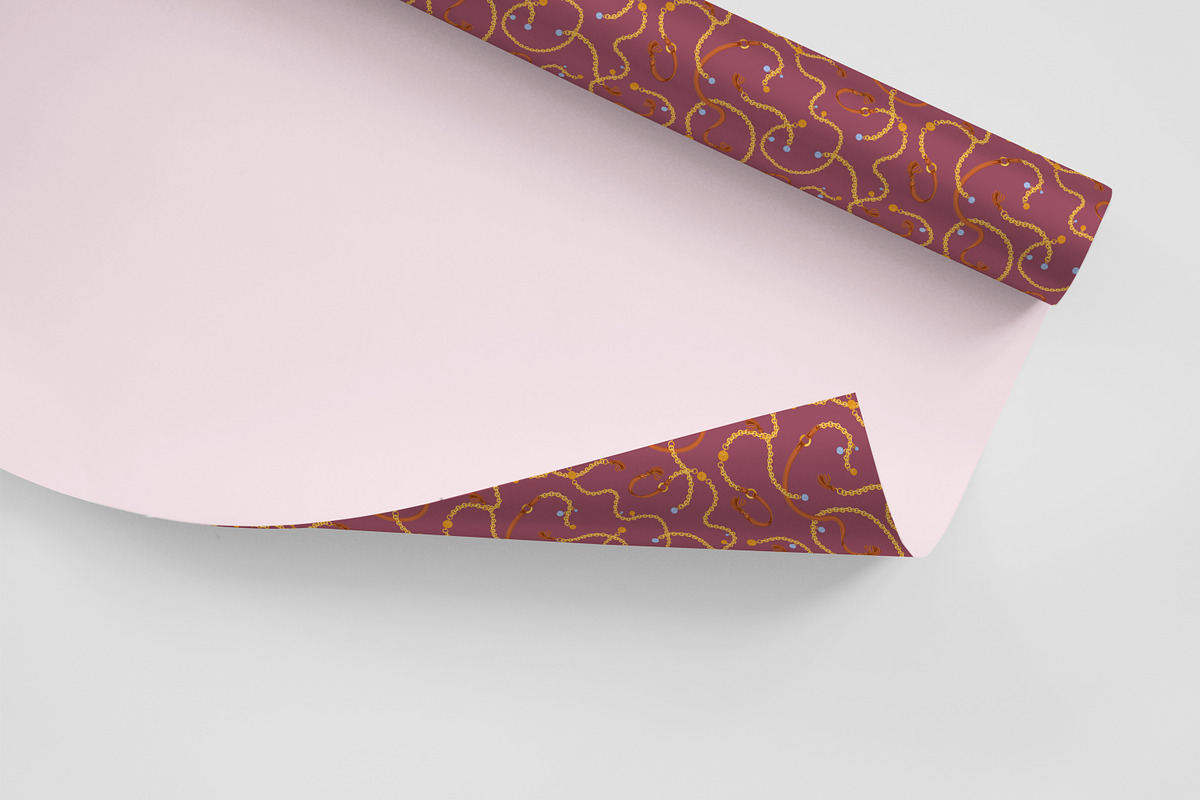 Gold, silver chains seamless pattern, a Pattern Graphic by Good Studio (Photo 17 of 20)