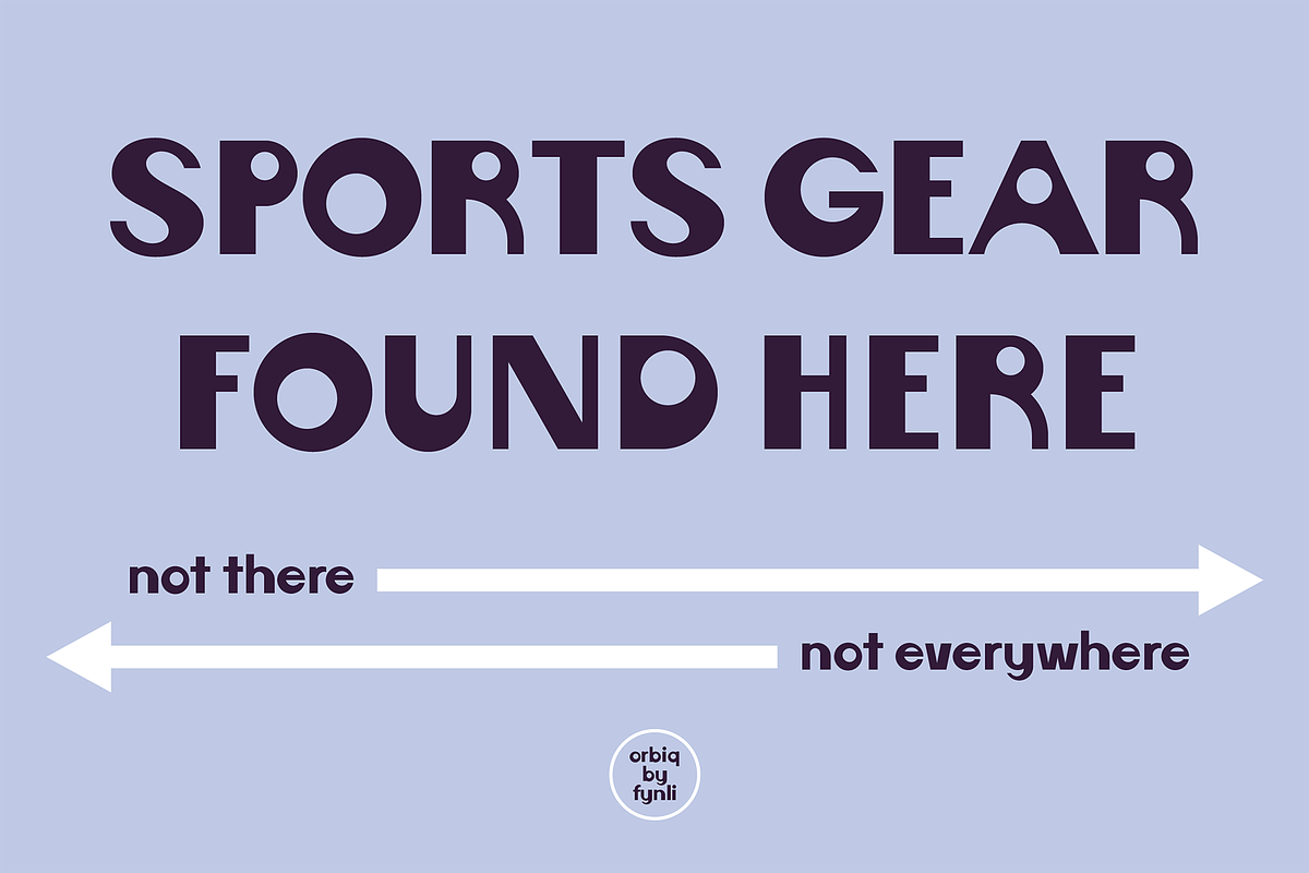 Orbiq Font, a Sans Serif Font by Fynli (Photo 4 of 12)