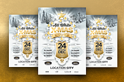 X-Mas Party, a Flyer Template by aigenart (Thumbnail 3 of 3)