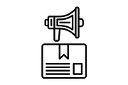 Box Line Icon, an Outline Icon by Pexelpy (Thumbnail 1 of 2)