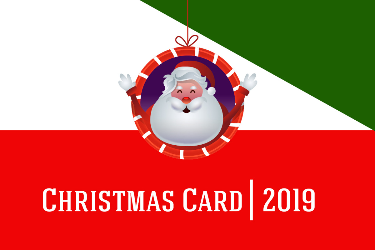 Christmas Greeting Card 2019, a Card Template by Minimalist Studio (Photo 2 of 5)