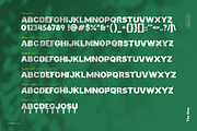 THE VINE DISPLAY FONT, a Sans Serif Font by Luxima (Thumbnail 4 of 7)