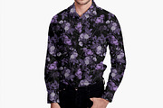 Purple Roses - Seamless Patterns, a Pattern Graphic by texvogue (Thumbnail 7 of 15)