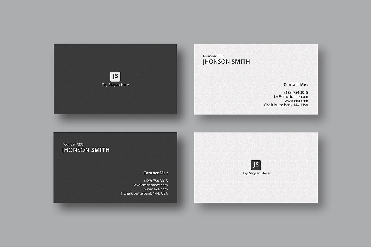 Business Card Template, a Business Card Template by Helal Shop (Photo 6 of 12)