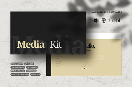 Media Kit Template