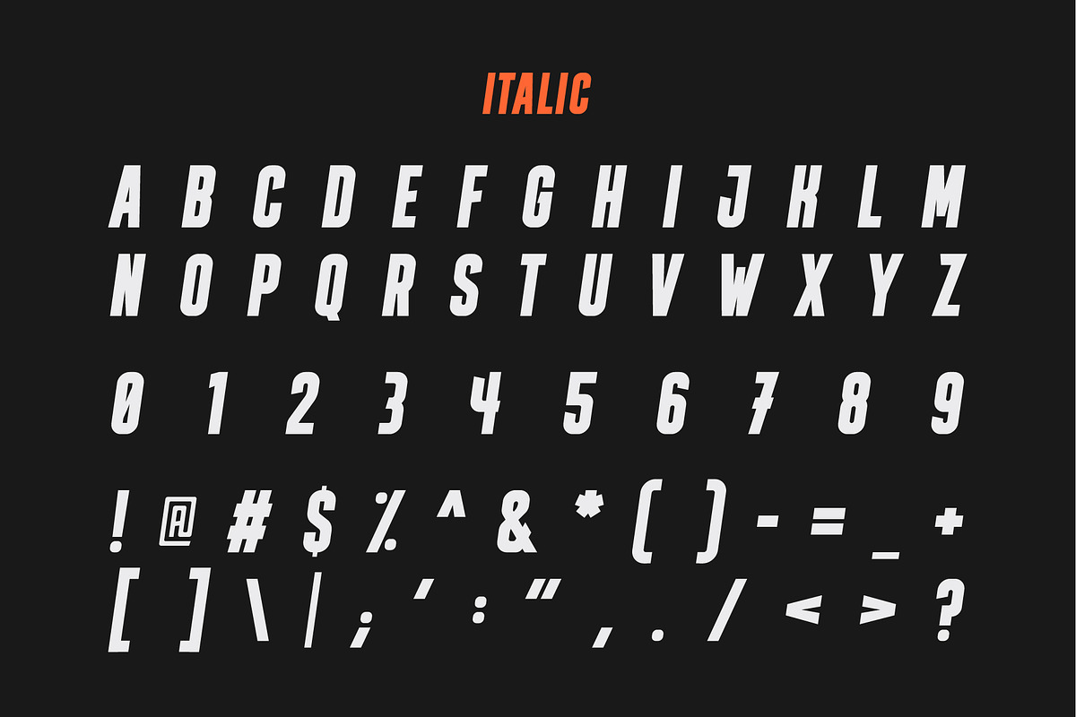 SUPR - Bold Condensed Display Font, a Sans Serif Font by BfredDesign (Photo 3 of 6)