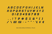 Sea Dog Bundle | Sports Display Font, a Font by Doug Houvener (Thumbnail 6 of 17)