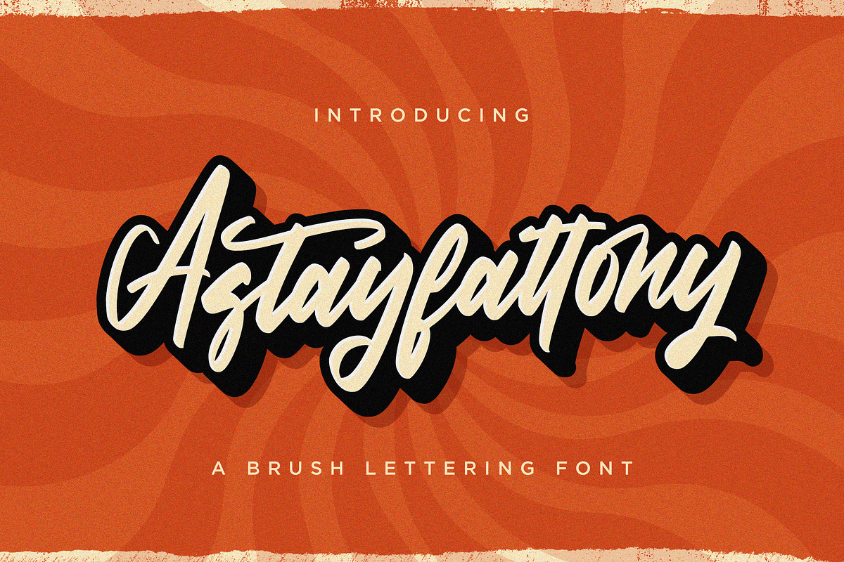 Astayfattony - Handwritten Font, a Script Font by StringLabs (Photo 1 of 13)