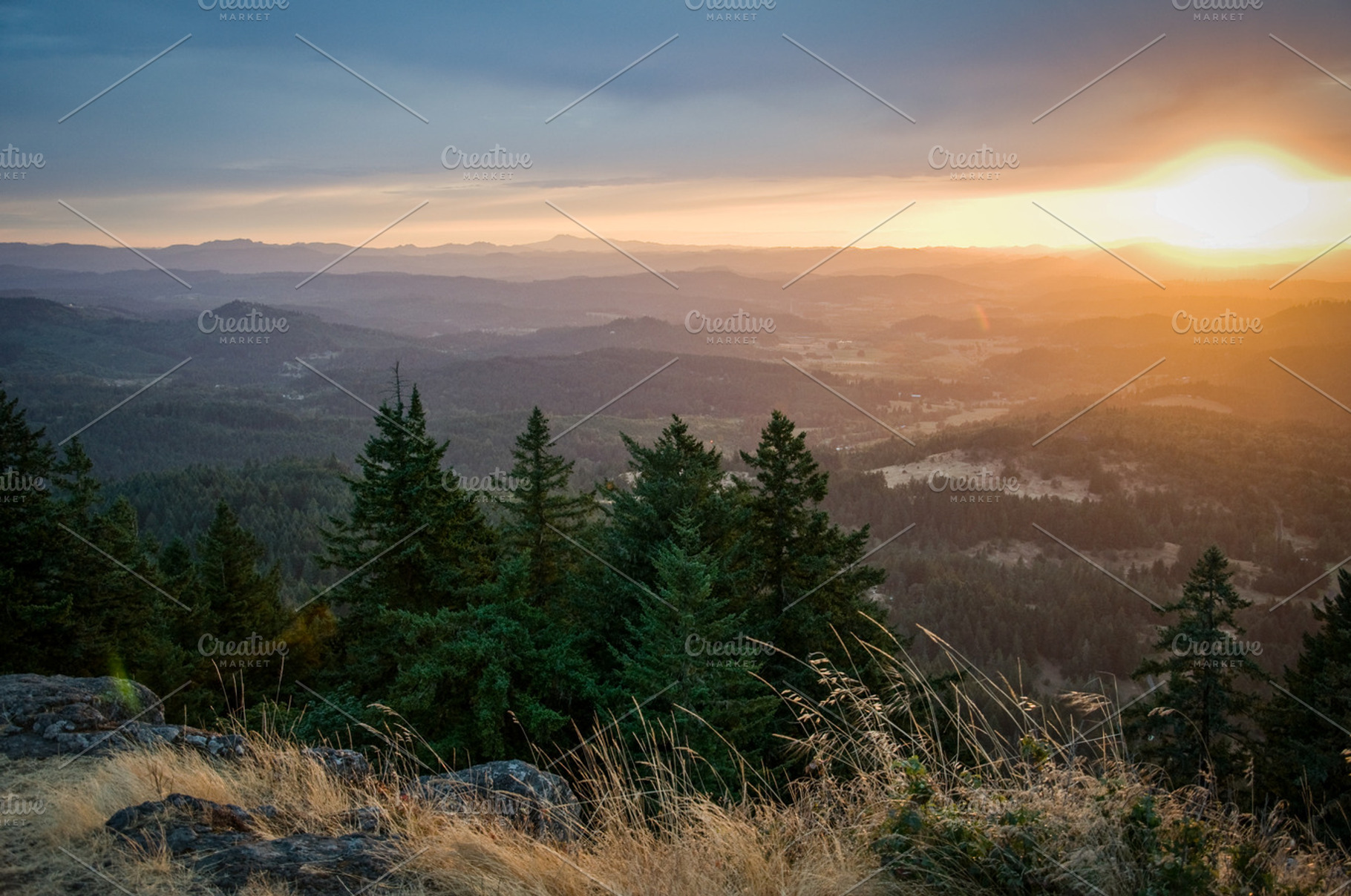 Eugene Sunset
