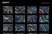 CHROMATIC - Liquid metal backgrounds, a Texture Graphic by RAWSTR (Thumbnail 5 of 8)
